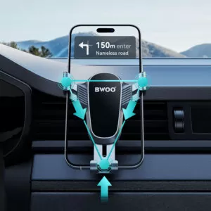 Gravitacijski auto držač za mobitel klasičnog dizajna Max BWOO