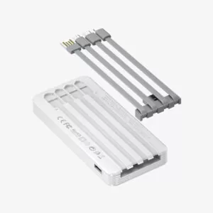 Power Bank PRIJENOSNA BATERIJA od 10000 mAh s ugrađena 4 kabela i LED zaslonom Max BWOO