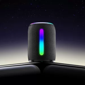 AMBIJENTALNI IPX4 mini bežični vanjski zvučnik s jakim basom i RGB svjetlima BT 5.3 Max BWOO