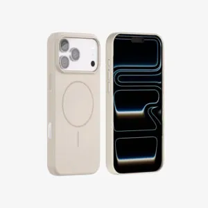 BWOO mat magnetska zaštitna maska za iPhone 17 bijela